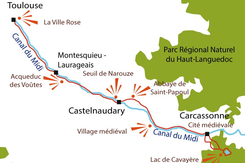 Canal du Midi, holiday fun on the water - Francecomfort Holiday parks