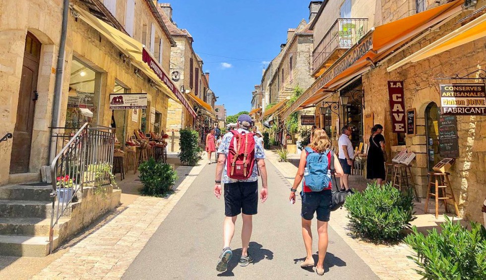 Vakantie Frankrijk 1 Dordogne wandelen toeristische plaatsen Domme Sarlat.jpg