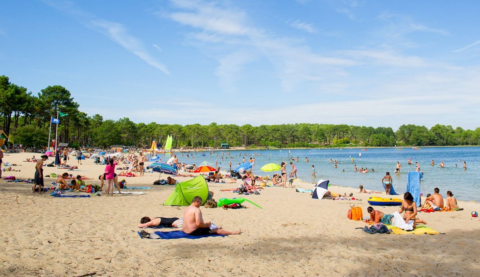 Badplaatsen 14 Carcans Gironde Landes aquitaine Frankrijk vakantie Salles luxe villa strand zee.jpg