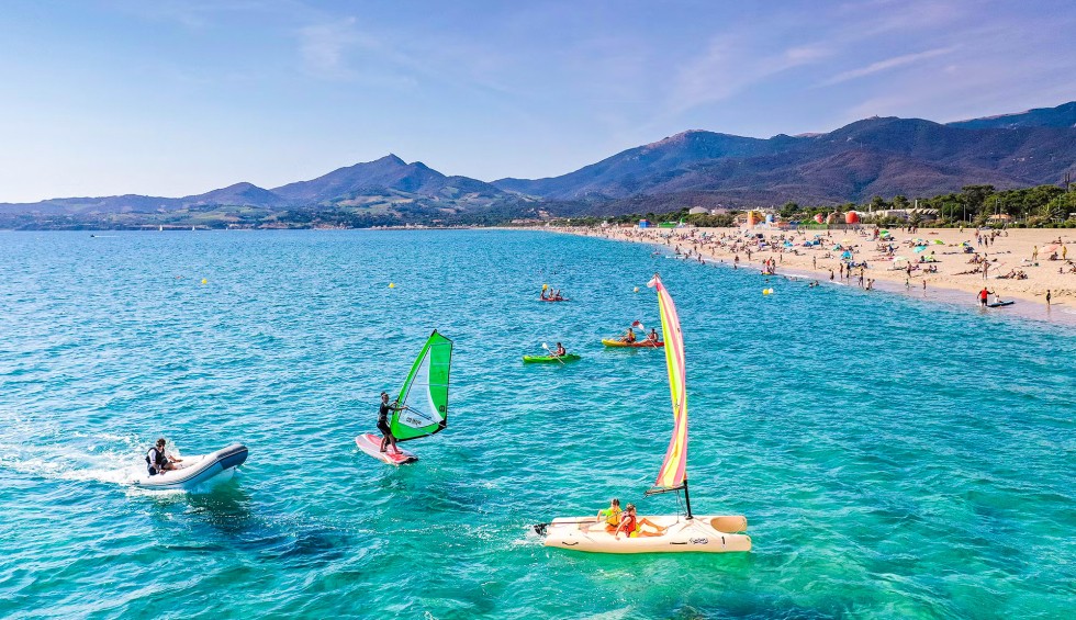 Languedoc 2 badplaatsen Frankrijk Argeles sur mer middellandse zee vakantie.jpg