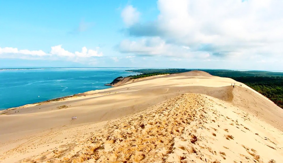 Badplaatsen 10 Pyla sur Mer dune pilat Gironde Landes aquitaine Frankrijk vakantie Salles luxe villa